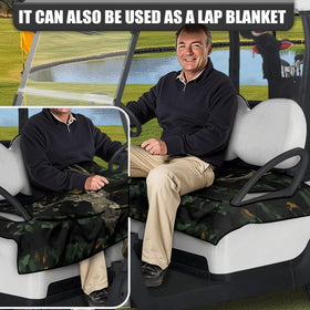TOADDMOS anti-slip seat cover keeps the cushion secure on bumpy rides