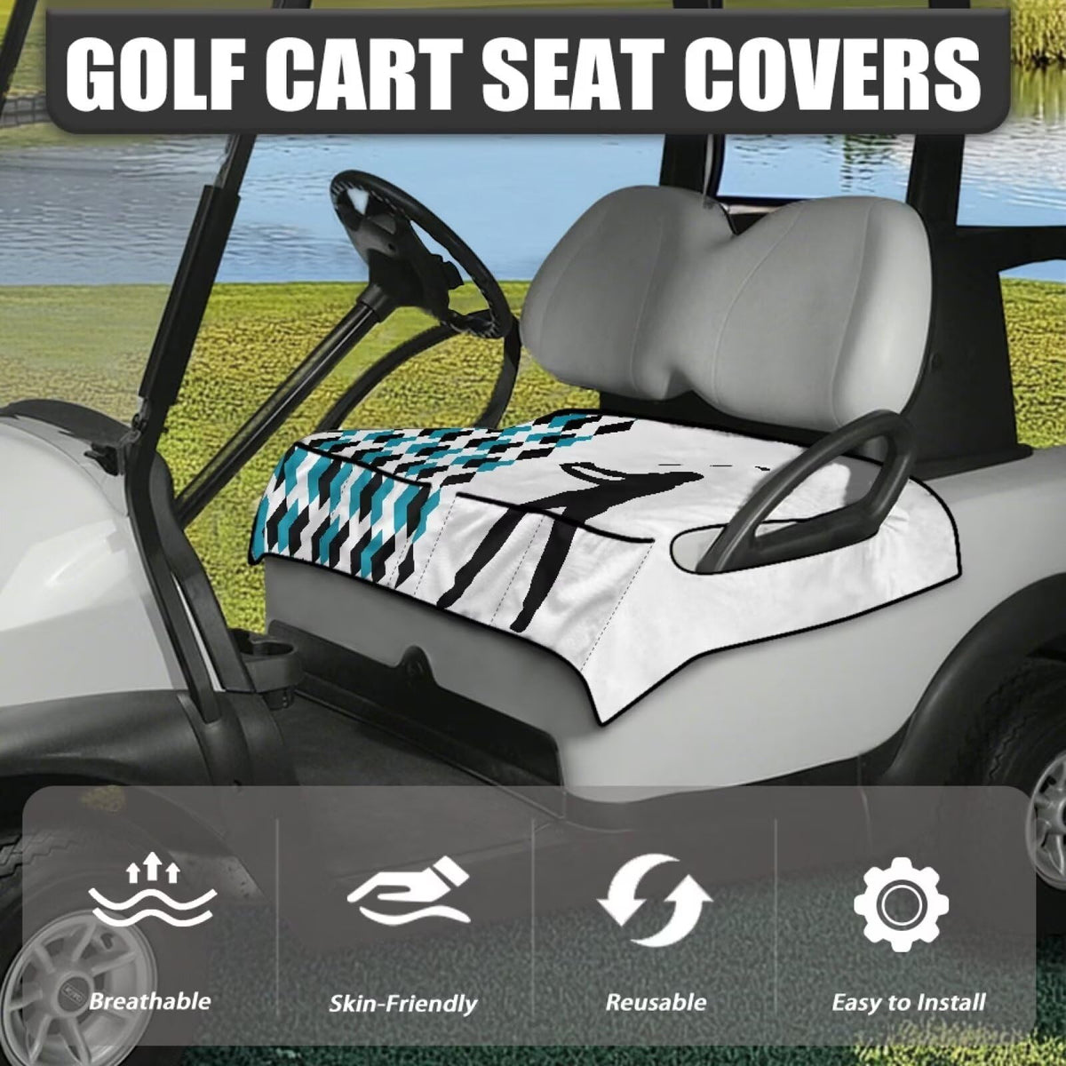 TOADDMOS elastic anti-slip bottom keeps cover secure on rough road