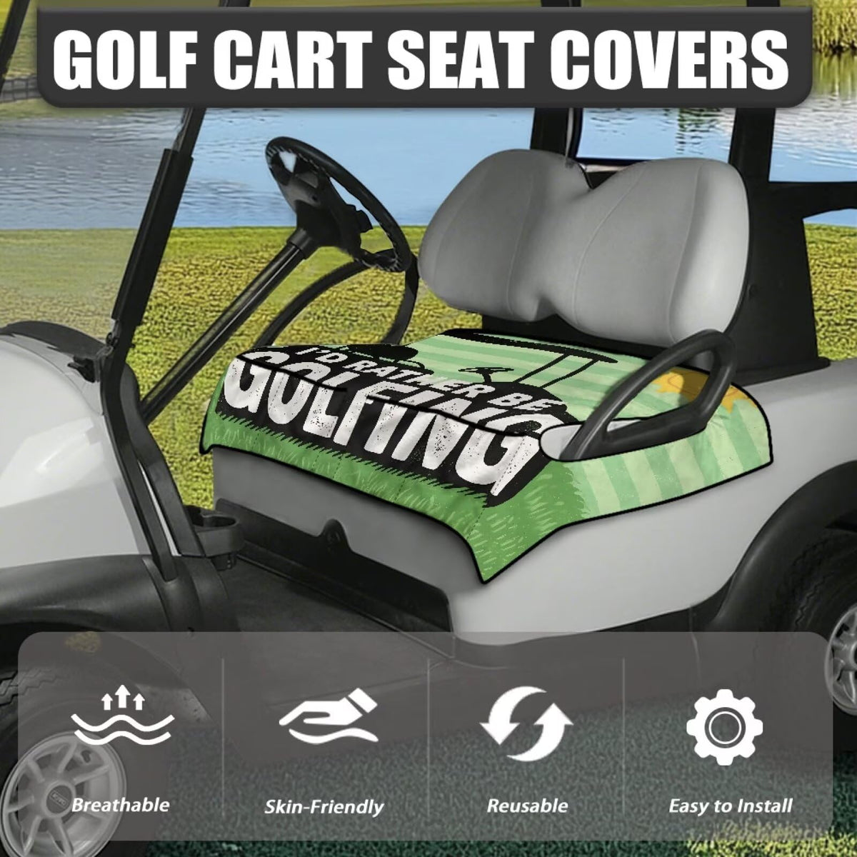 TOADDMOS anti-slip bottom keeps the cover secure on bumpy rides