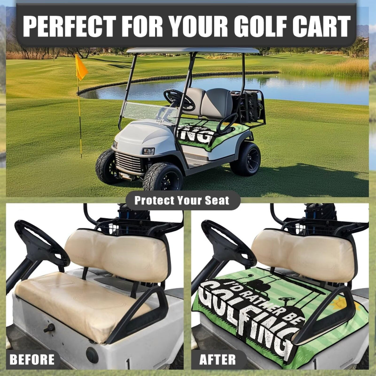TOADDMOS seat cover maintains comfort in heat and cold