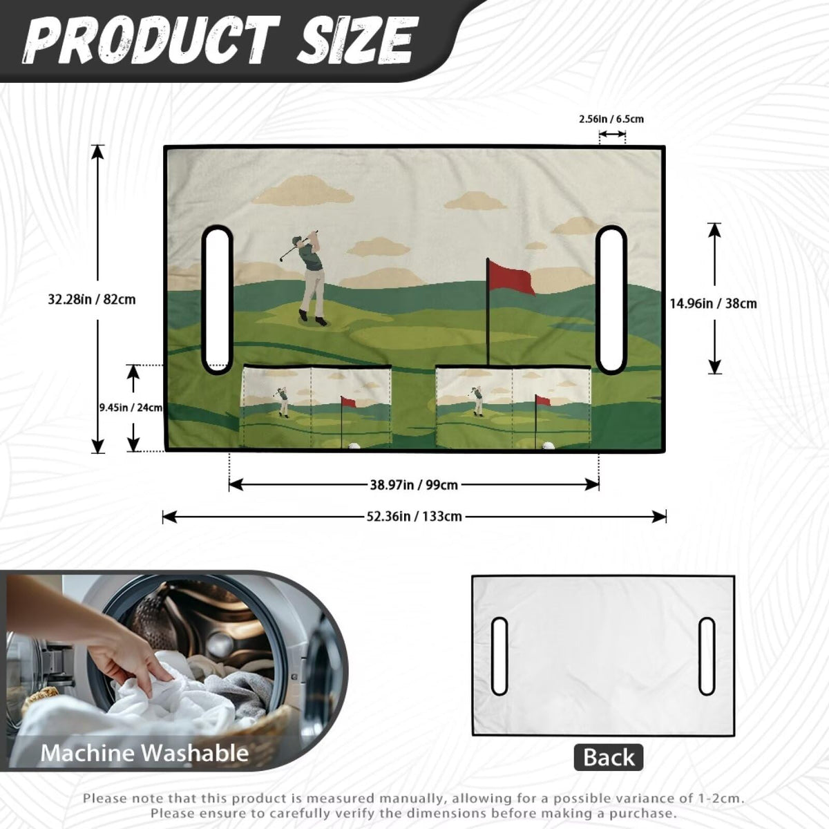 TOADDMOS universal-fit label confirms compatibility with Yamaha, Ezgo, and Club Car.