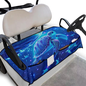 TOADDMOS Neon Sea Turtle seat cover adds vibrant style and seat protection.