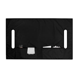 TOADDMOS anti-slip bottom keeps seat cover secure during bumpy rides.