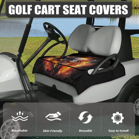 TOADDMOS seat cushion with four front pockets for essentials