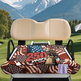 TOADDMOS universal 2-seat cart cover fits Club Car, Ezgo, Yamaha models.