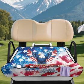 TOADDMOS universal fit seat protector for Ezgo Yamaha Club Car two-seat carts