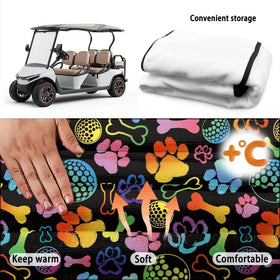 TOADDMOS universal fit for two-seat golf carts like Ezgo and Club Car.