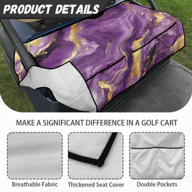 TOADDMOS universal-fit two-seat carts demonstrates broad compatibility