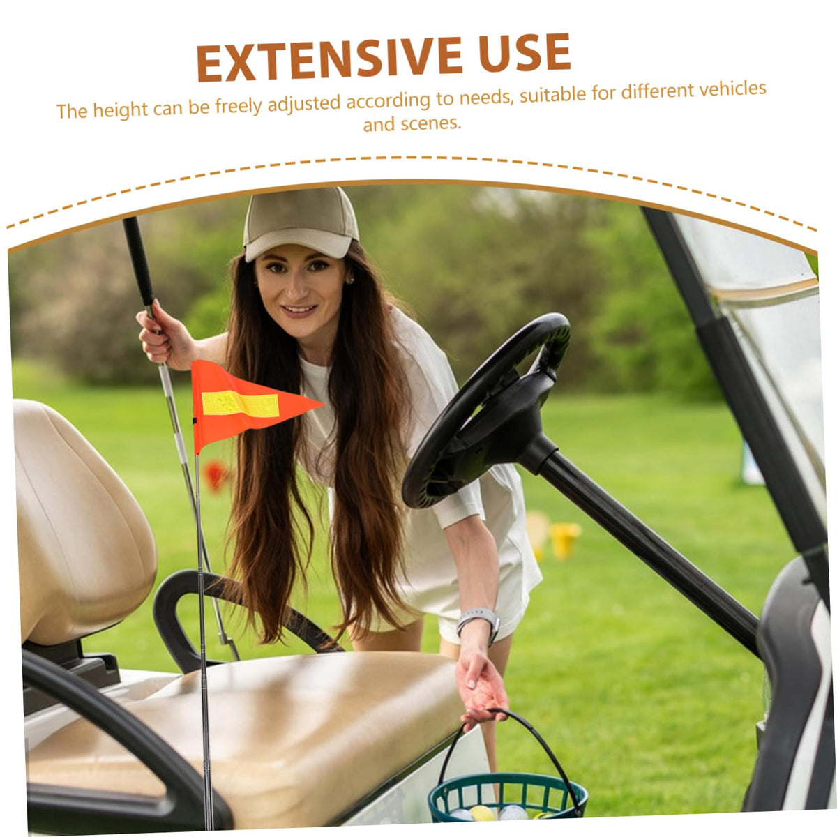 Toddmomy safety flag enhances low-light visibility during evening outings
