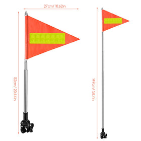 Toddmomy telescopic pole extends from 20 to 58 inches for versatile mounting