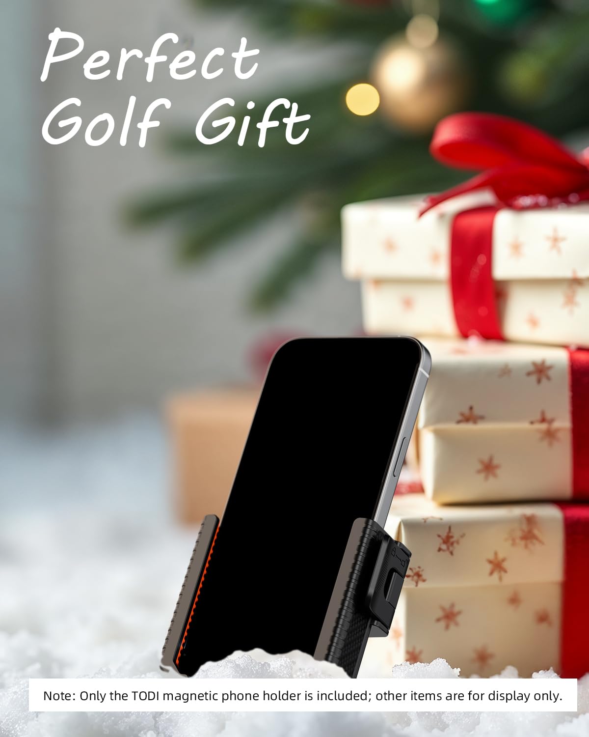 TODI 2-second installation allows fast setup without tools on the course.