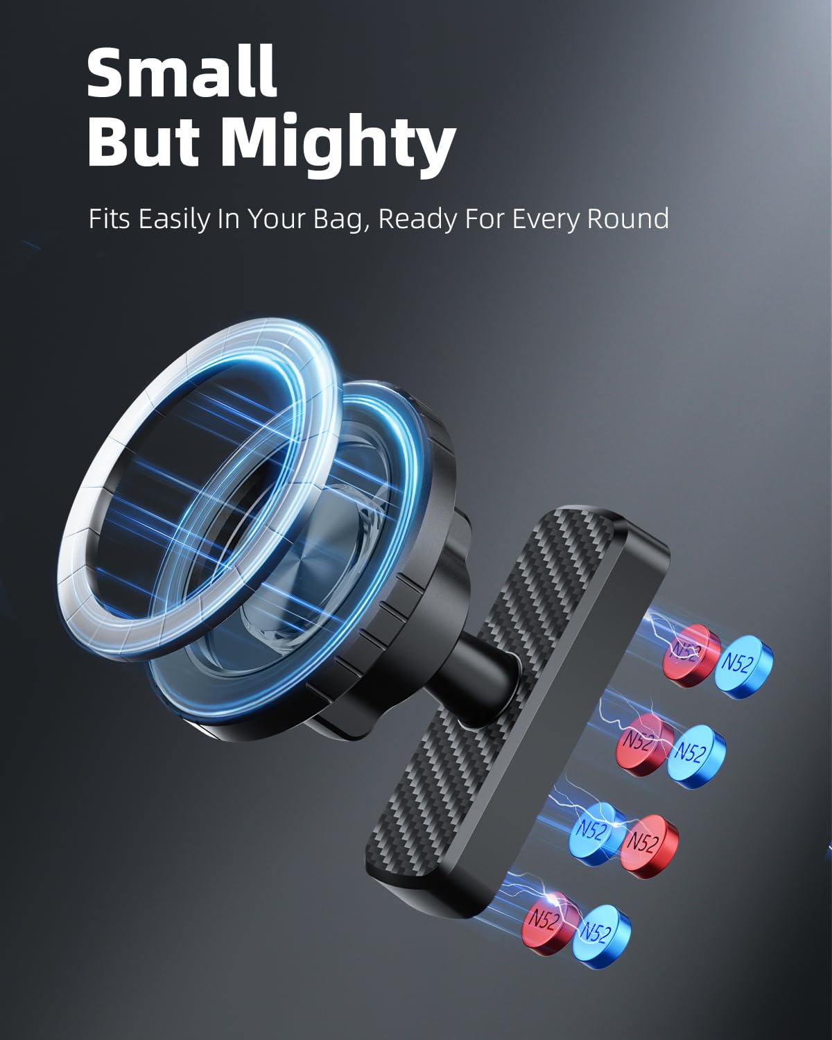 TODI includes a metal ring for non-MagSafe phones.