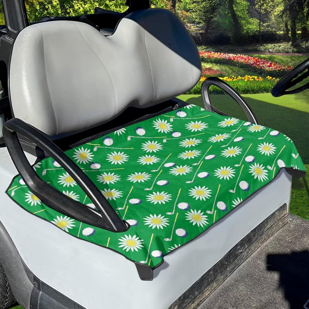 TODIYADDU easy install seat cover for golf carts, no tools needed