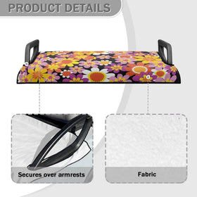 Todiyaddu fashionable pattern refreshes your golf cart interior with cheerful flair.