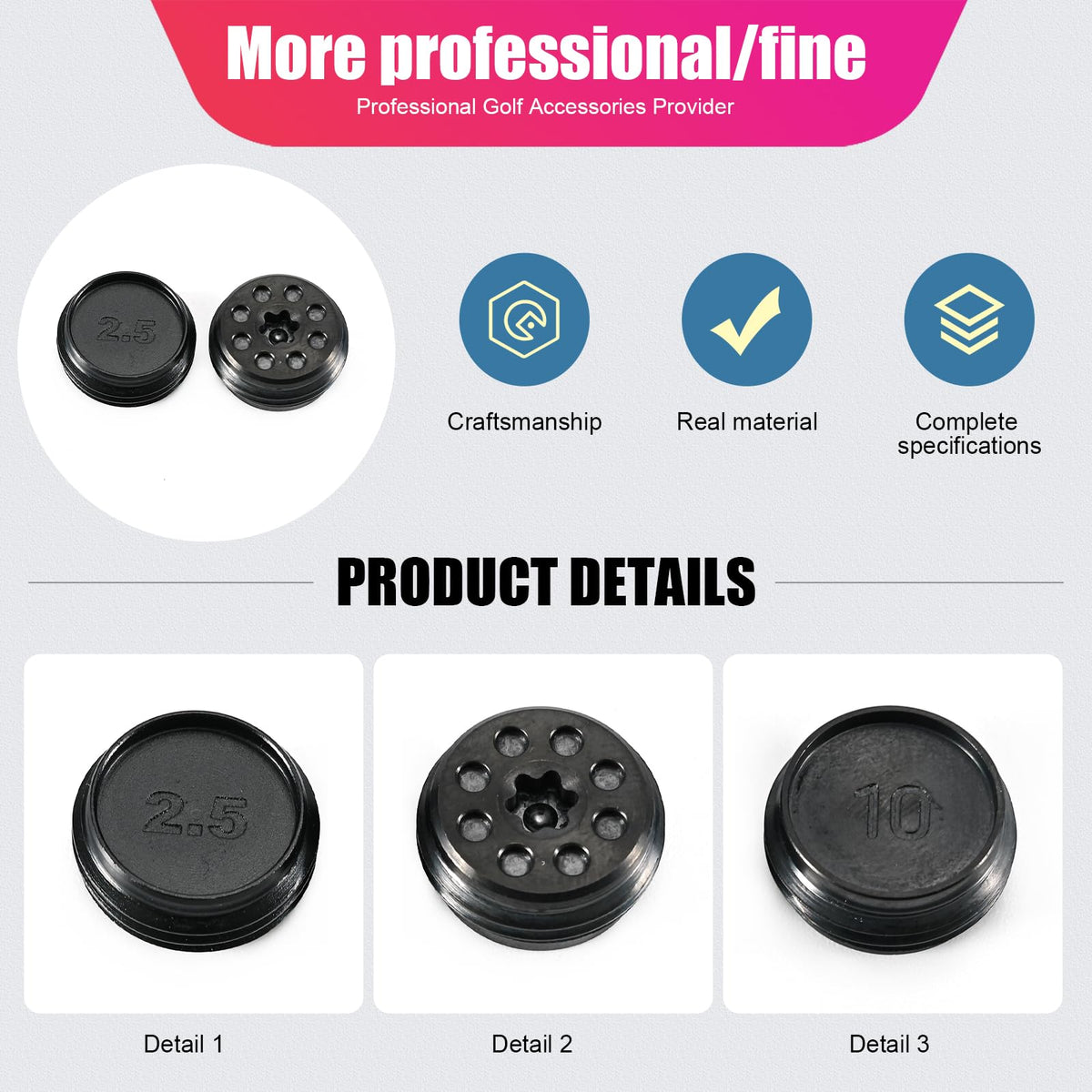 TokongsenXizali weight screw 0211 for precise swing weight adjustments.