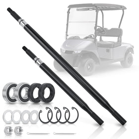 Tomanic driver shaft for EZ-GO TXT rear axle kit improves precise fit and reliability