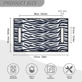 Tomeusey machine-washable golf cart seat blanket simplifies cleaning after rides.