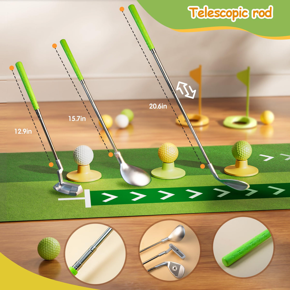 TommyHome light-up balls enhance play indoors and outdoors at night.