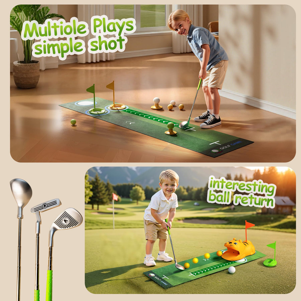 TommyHome skill-building play boosts hand-eye coordination and motor skills.