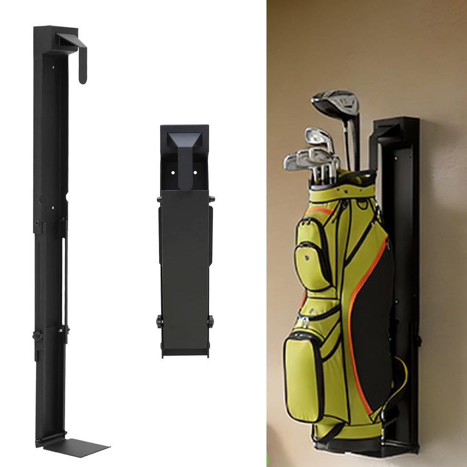 Tonchean golf bag storage rack wall-mounted for garage organization