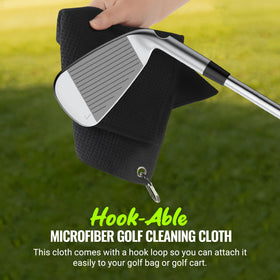 TonGass kit safe for stainless steel, chrome and titanium clubs.