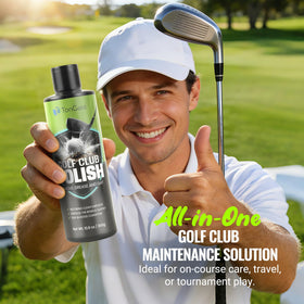 TonGass travel-friendly cleaning kit for on-course maintenance.