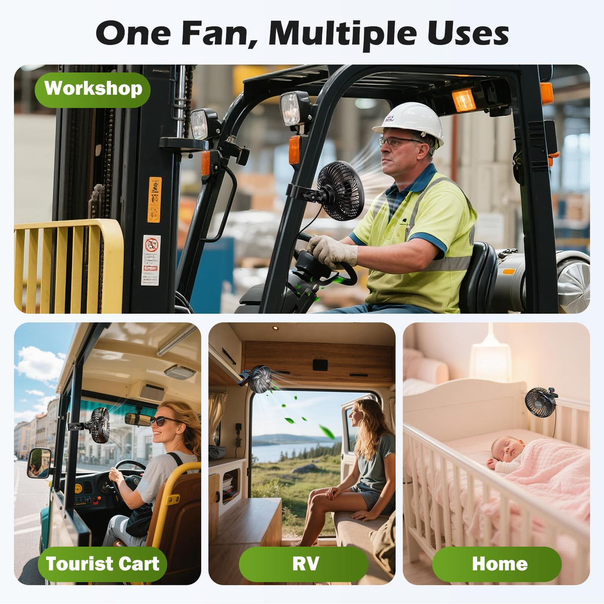 Tonree durable motor offers long life for camping trips.