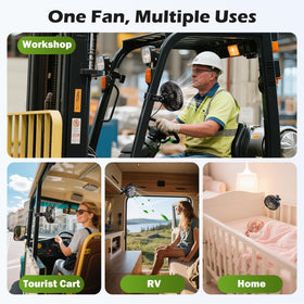 Tonree durable motor offers long life for camping trips.