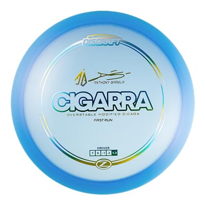 Top Tier Cigarra First Run overstable flight showcases durable Z plastic