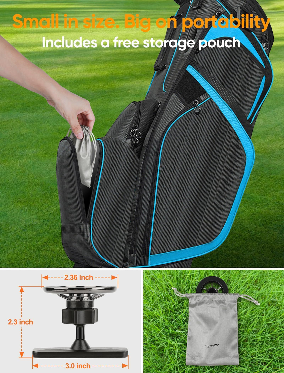 TOPGO MagSafe-ready holder allows quick, tool-free setup for compatible devices