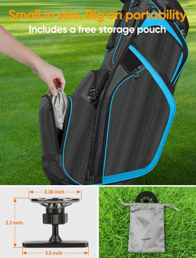 TOPGO MagSafe-ready holder allows quick, tool-free setup for compatible devices
