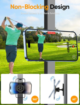 TOPGO swing-recording ready holder lets you capture shots clearly