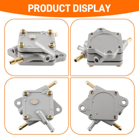 Topkidame clamps keep installation secure for EZGO fuel system components.