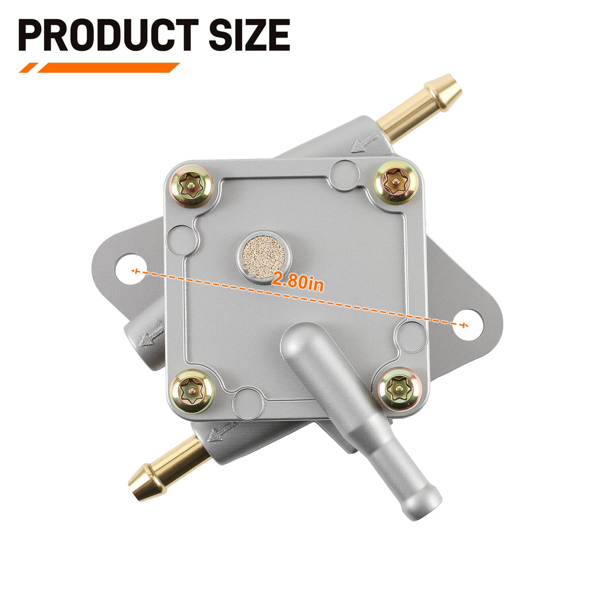 Topkidame fuel filter set helps maintain clean fuel flow.