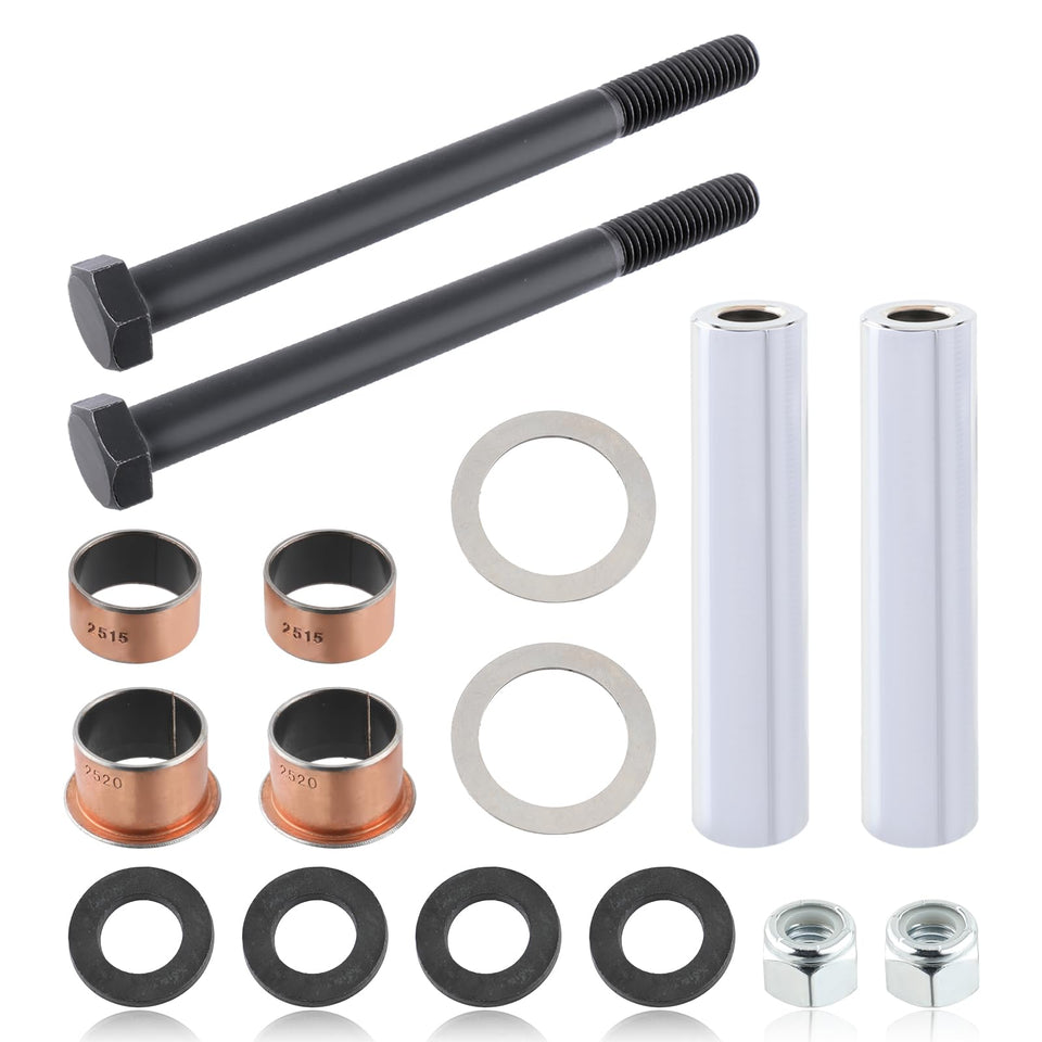 Topkidame golf cart bushing spindle tube for EZGO TXT/PDS improves steering smoothness
