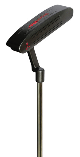 TOP SPIN Tour Feel Blade putter front face offers precise alignment and smooth roll
