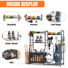 TORACK golf bags stand open design helps kids grab gear quickly.