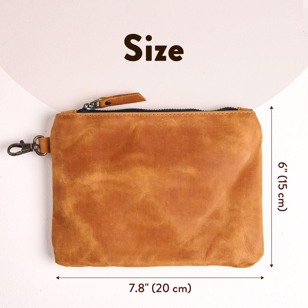 TORAKIP pouch with zipper closure keeps contents secure during play