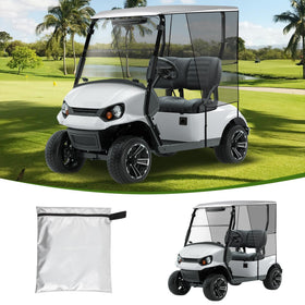 Toriexon golf cart sun shade cover for Yamaha G14–G29 protects riders from sun and heat.