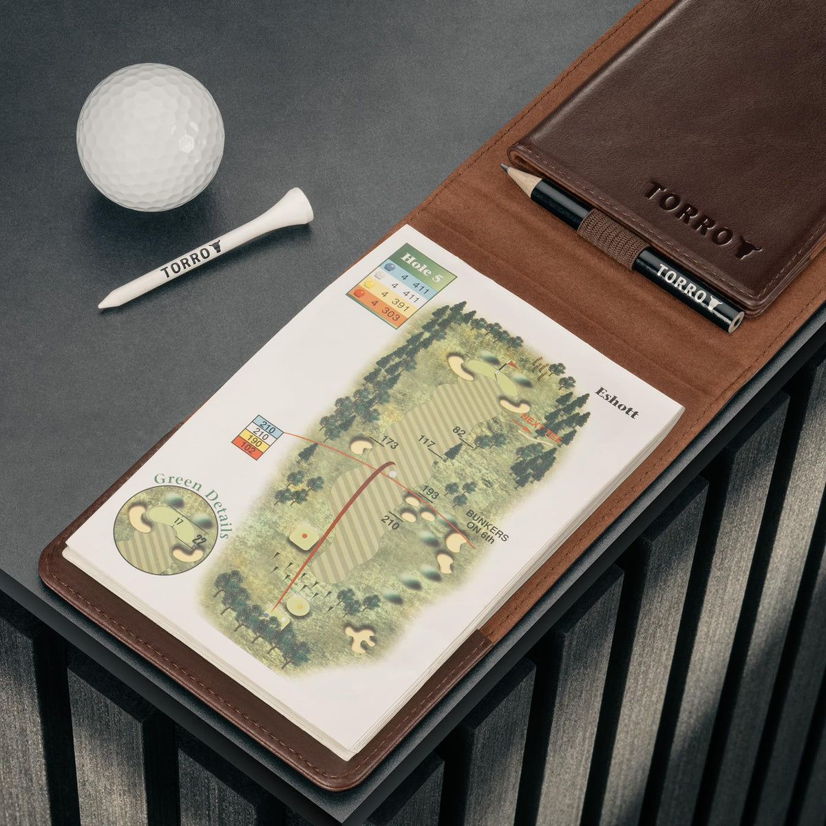 TORRO gift box packaging, ready for gifting to a golfer