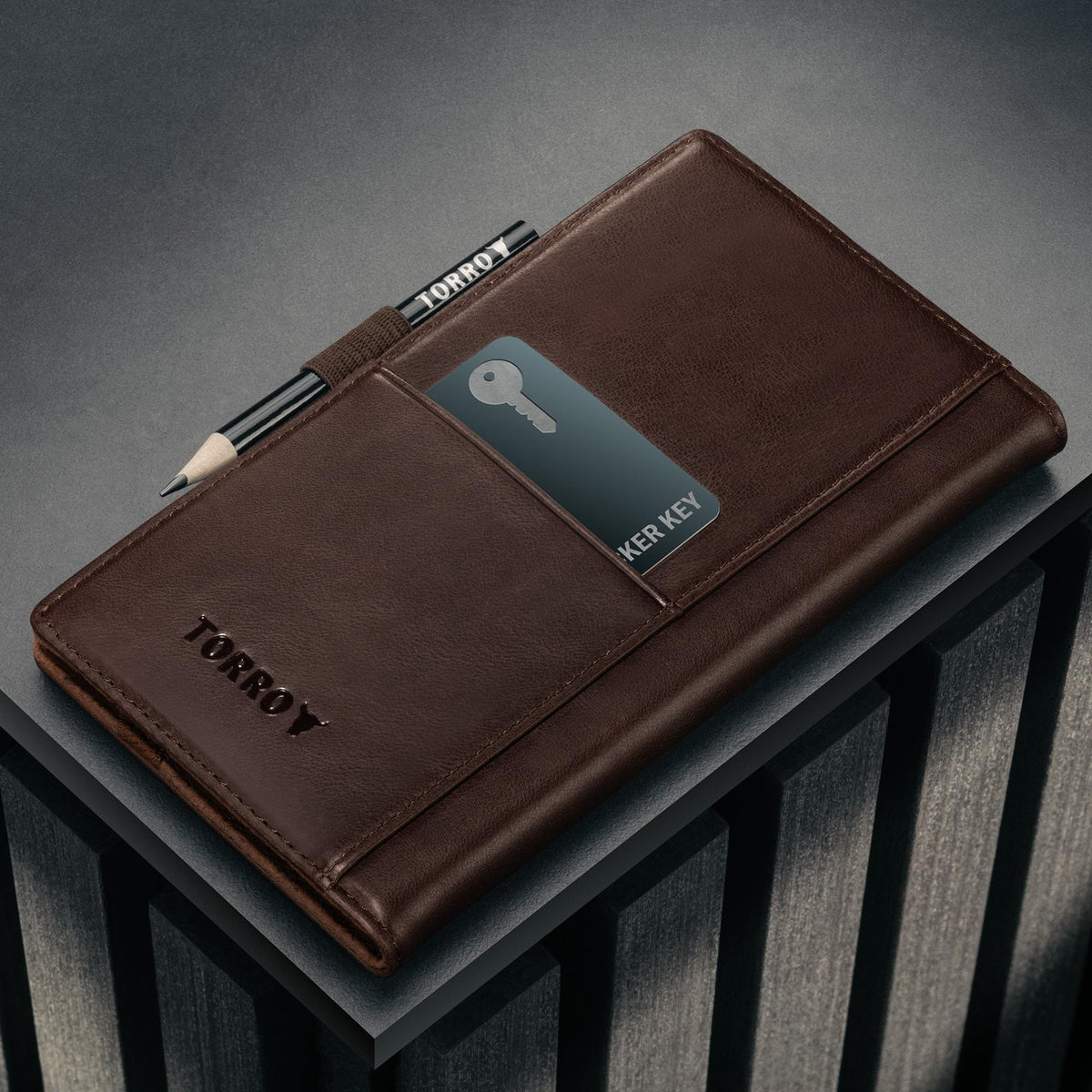 TORRO leather texture close-up emphasizes premium craftsmanship.