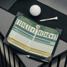 TORRO golf scorecard yardage holder detachable magnet release for quick sharing