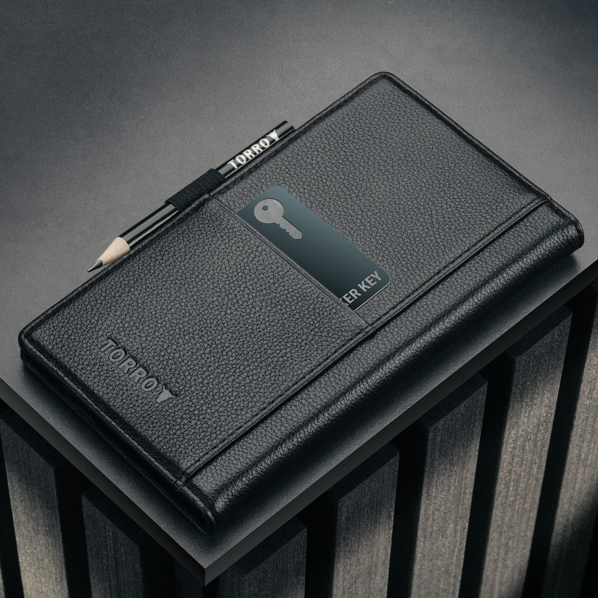 TORRO scorecard holder magnetic closure securing contents