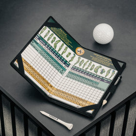 TORRO scorecard holder pencil loop with branded pencil ready