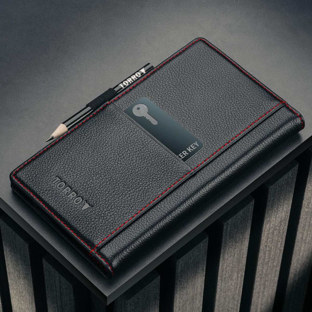 TORRO scorecard holder pencil loop with branded pencil