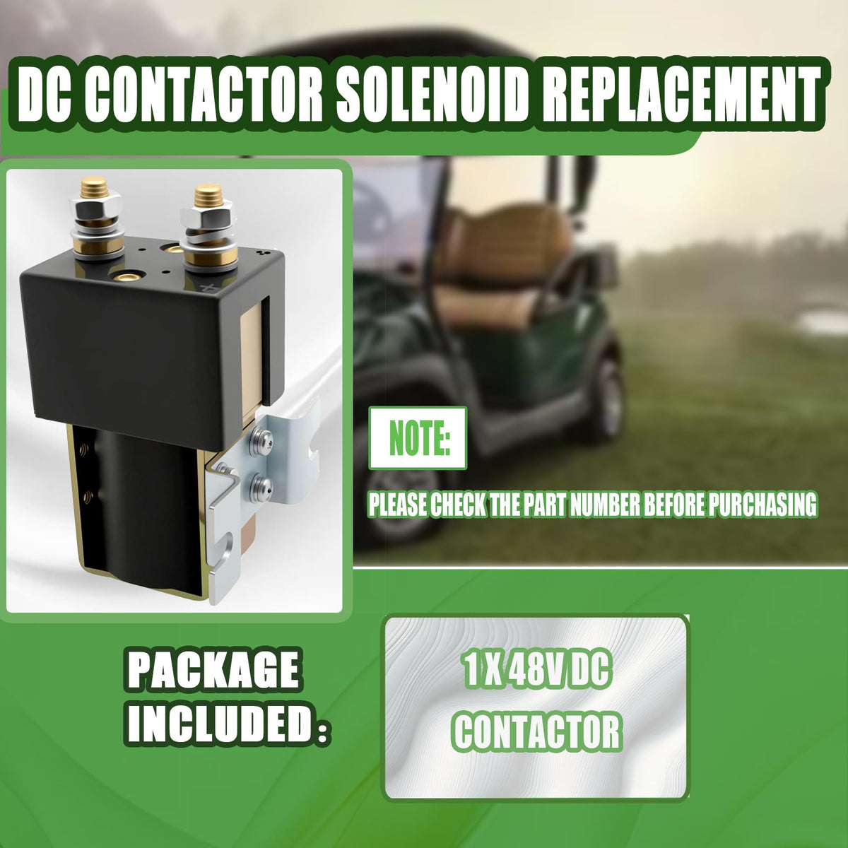 Totuhuid SW180B-108 48V solenoid wiring assembly demonstrates easy installation readiness.