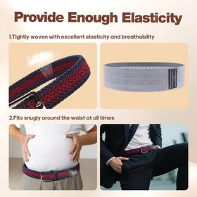 TOUGERJOY zinc buckle detail emphasizes durable, scratch-resistant hardware.