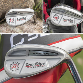 Tour Edge VibRCor 3 Wedge CNC grooves maximize spin control around greens