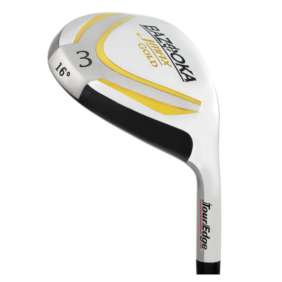 Tour Edge JMAX Gold 3 fairway wood head delivering higher launch with stable feel