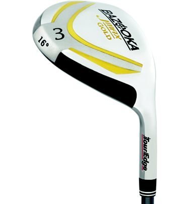 Tour Edge JMAX Gold 5 Fairway Wood for ladies with low center of gravity for launch and accuracy.